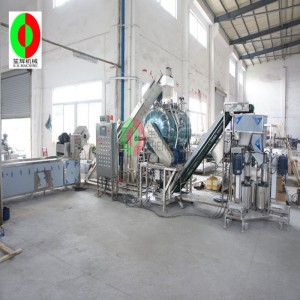 Pepper cutting and cleaning production line