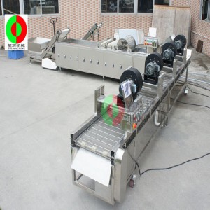 Multi-function vegetable washing machine / vegetable washing machine production line / chopping vegetables - washing vegetables - air drying production line