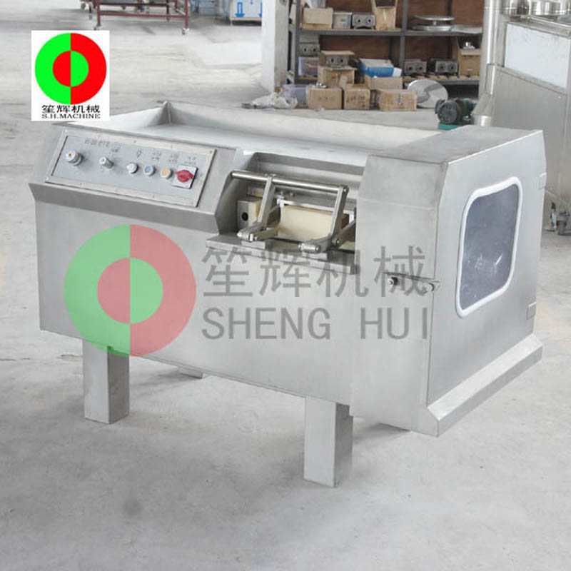 Use of multi-function cutting diced meat machine