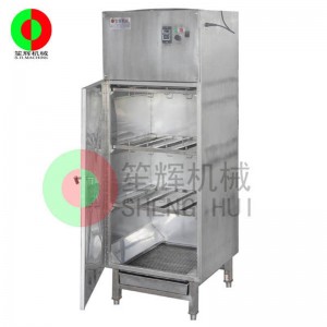 Warm air thawing machine
