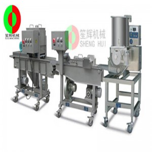 Automatic meat cake machine / automatic hamburger patties production line RB-35X Model: RB-35X