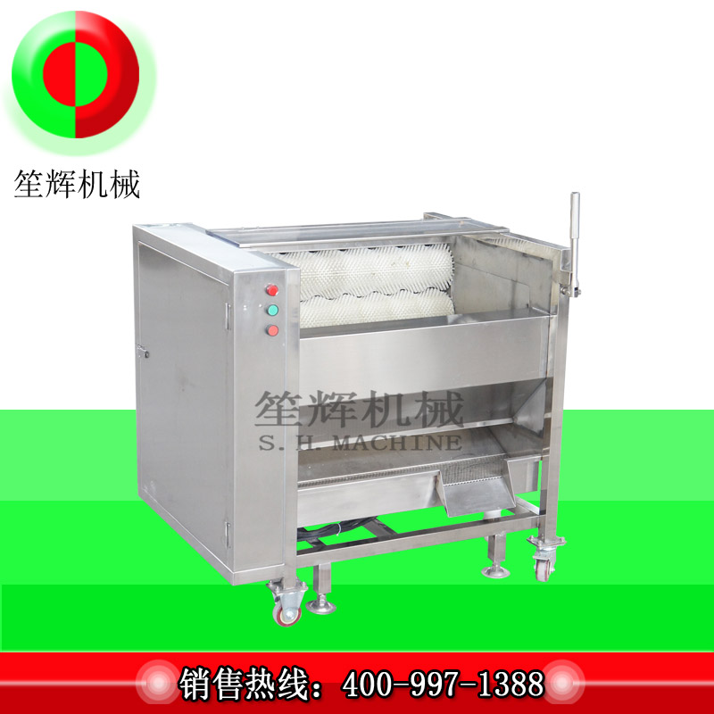 Introduction of fruit and vegetable brush machine